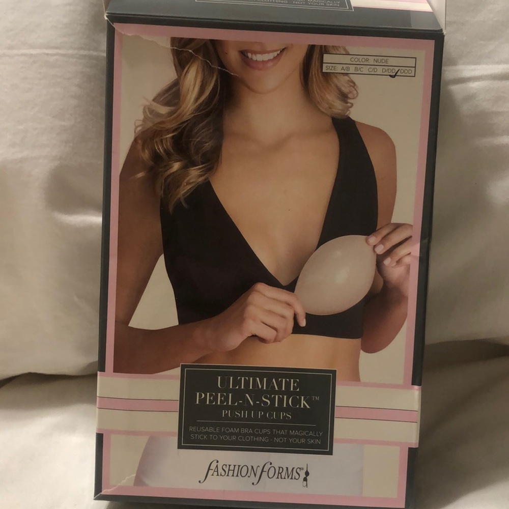 Ultimate peel and stick push-up cups